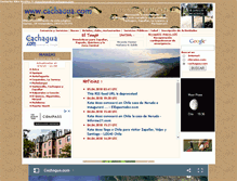 Tablet Screenshot of cachagua.com